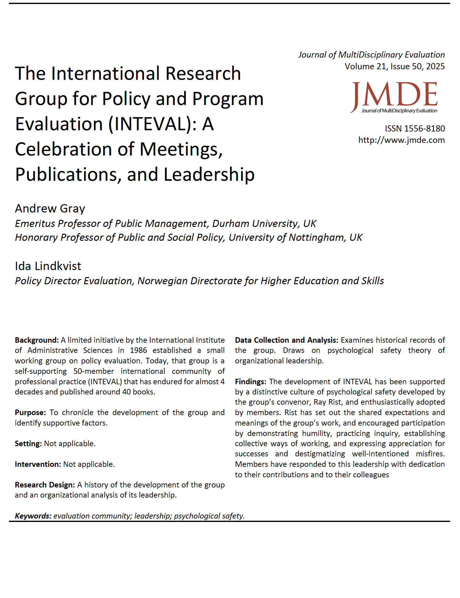 cover page